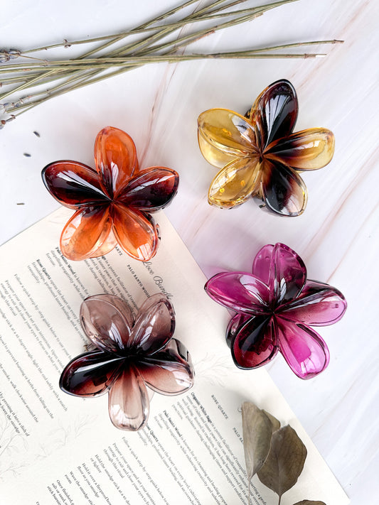 Spring Flower Hair Claw Clip